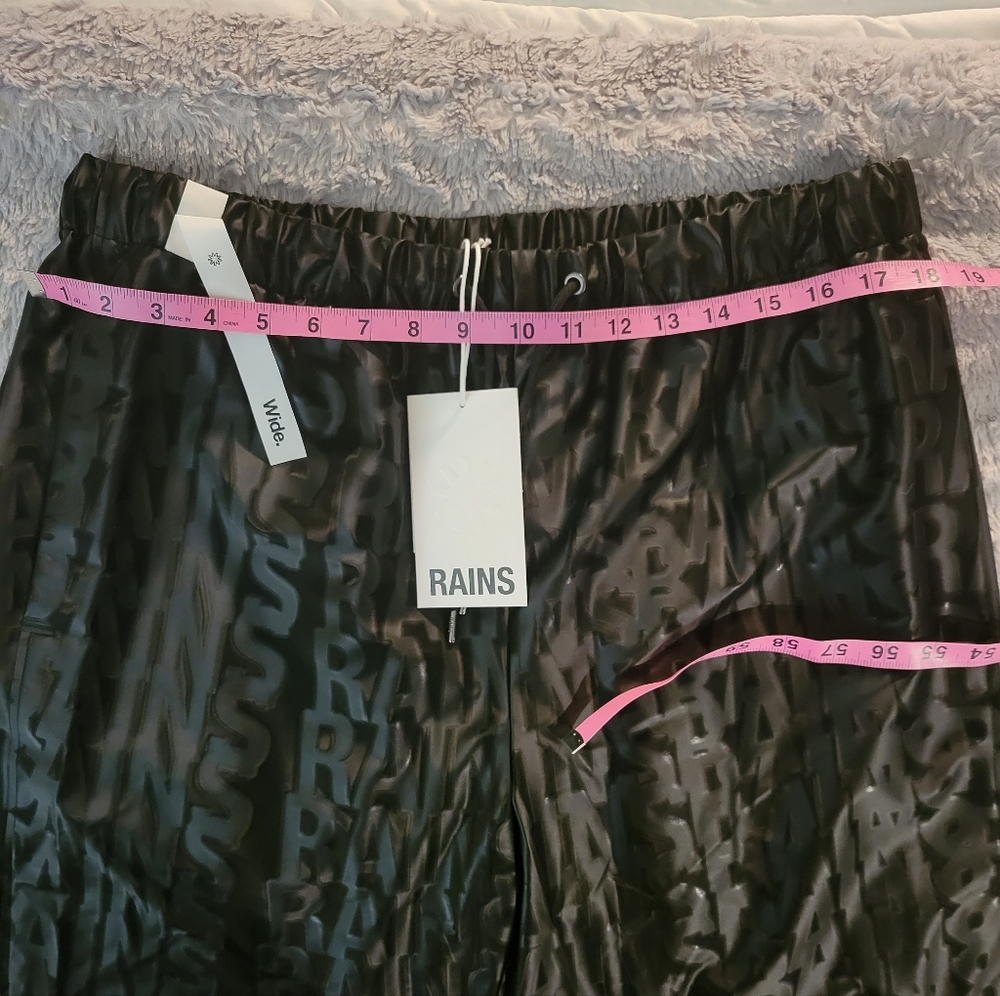 NWT Rains Monogram Pants - Picture 6 of 7